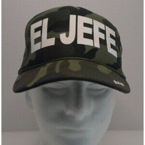 Cap Snapback "EL JEFFE "  Green, Black, CAMO *